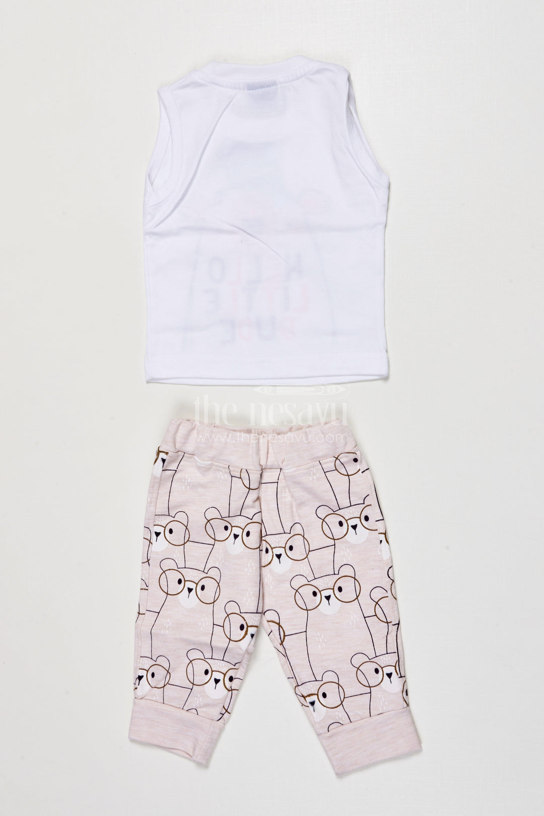 The Nesavu Boys Casual Set Toddler Boy Printed Cotton Outfit for Everyday Wear and Weekend Outings Nesavu Nesavu toddler boy printed cotton outfit set casual wear daily comfort