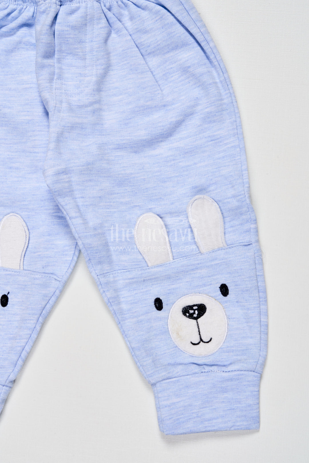 The Nesavu Boys Casual Set Toddler Boys Cotton Jogger Set with Bear Print for Cozy Daily Wear Nesavu Nesavu boys cotton jogger set bear print toddlers  perfect cozy days casual play