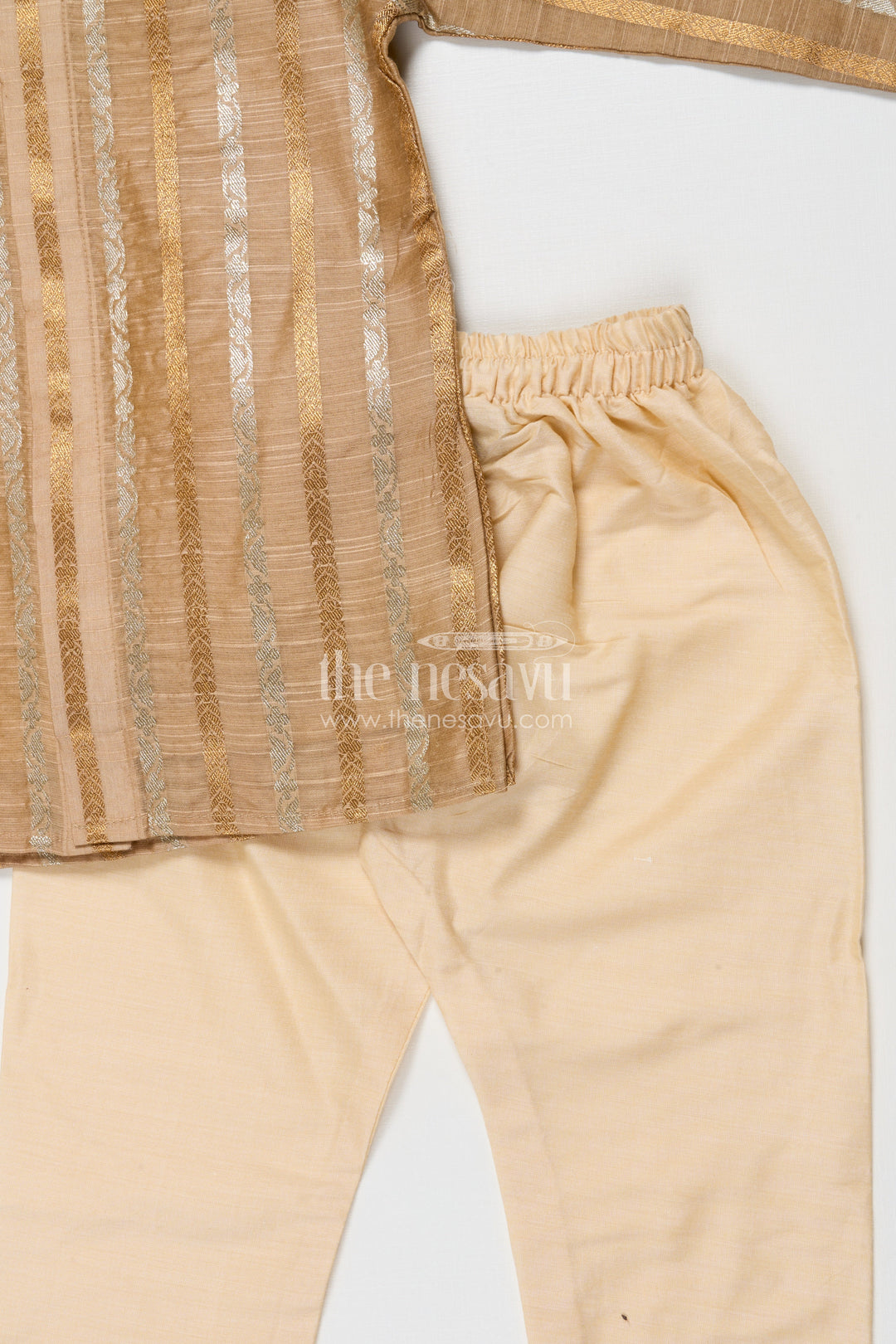 The Nesavu Boys Kurtha Set Toddler Boys Kurta Set for Ethnic Day and Festive Functions Nesavu Nesavu toddler boys kurta set for school ethnic day and festive celebrations