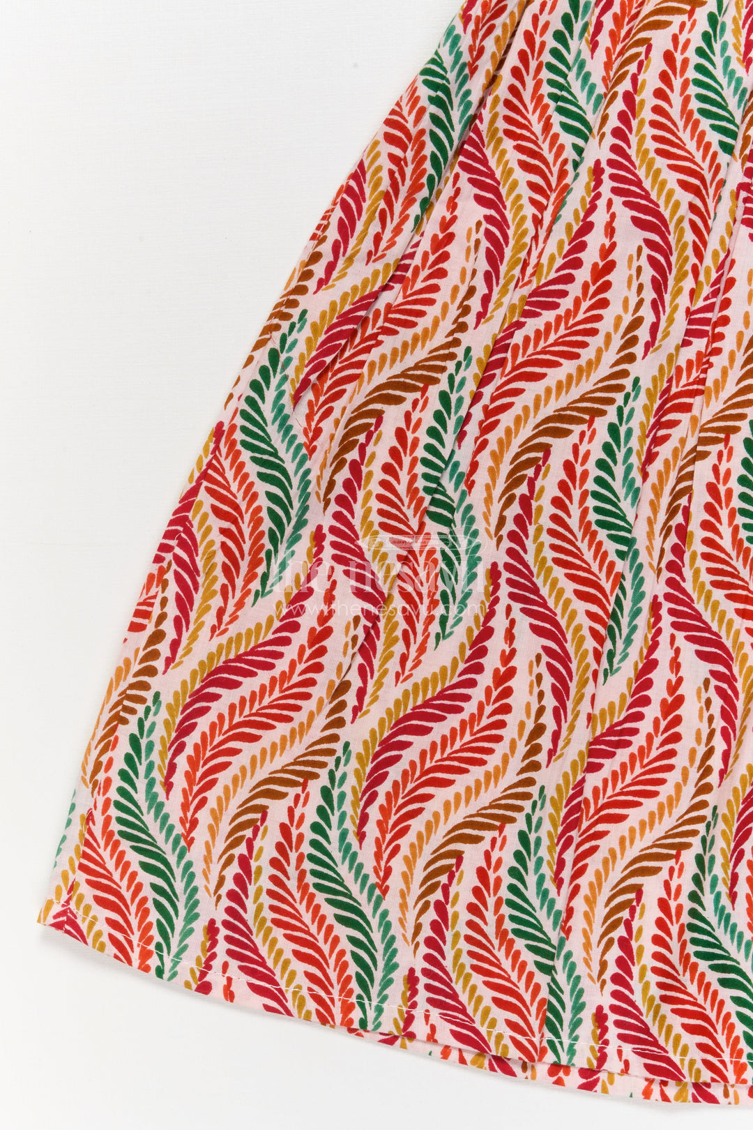 The Nesavu Girls Cotton Frock Toddler Girl Cotton Frock for Casual Summer Wear and Travel Days Nesavu Nesavu multicolor cotton frock for toddler girls – lightweight and comfy for summer outings