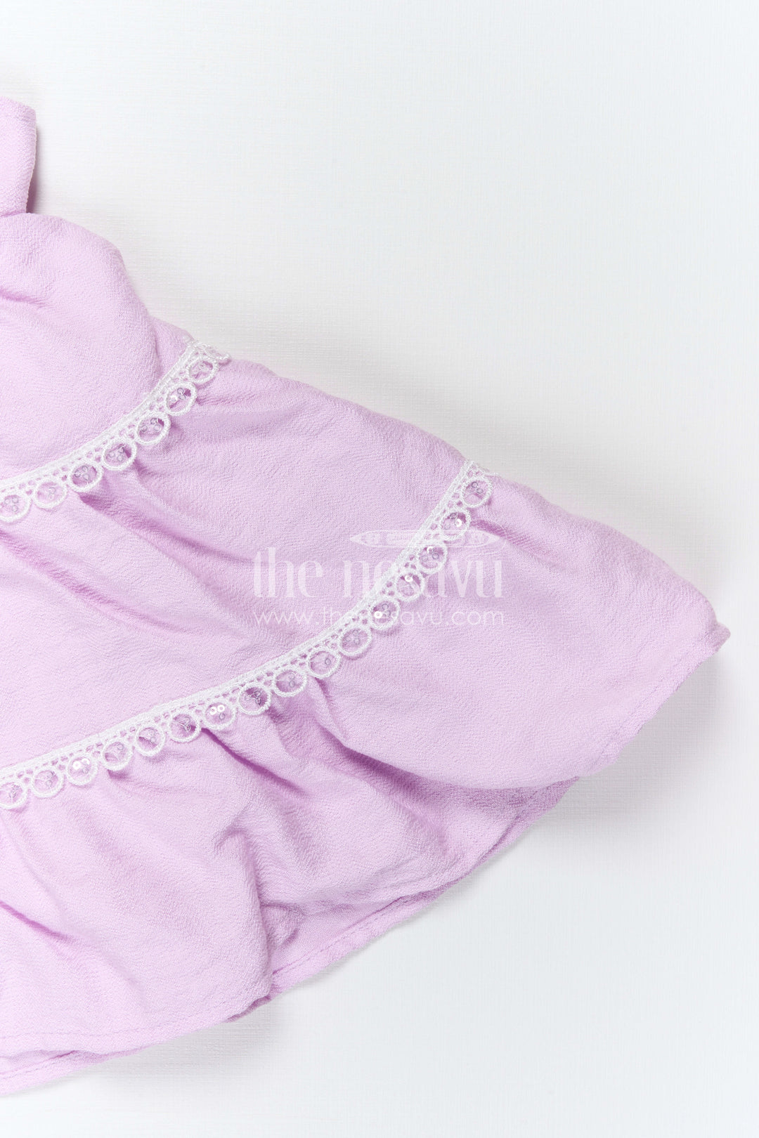 The Nesavu Baby Frocks Toddler Girl Dress for Celebrations and Stylish Day Outings Nesavu Nesavu Toddler Girl Dress For Celebrations And Outings With Cotton Blend Fabric And Elegant Thread Embroidery