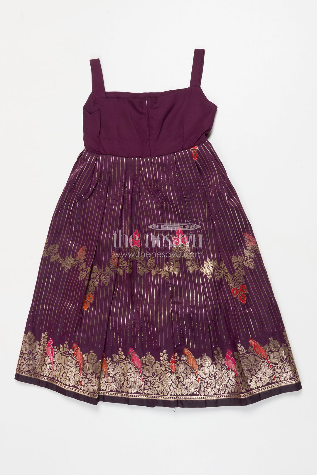 The Nesavu Pattu Pavadai Traditional Baby Girl Pattu Pavadai for Weddings and Naming Ceremony Nesavu Nesavu traditional baby girl pattu pavadai for naming ceremony and festive occasions