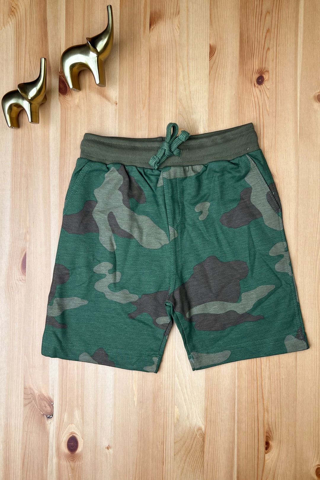 The Nesavu Boys Shorts Trendy Unisex Kids Everyday Shorts Fashionable and Versatile Bottoms psr silks Nesavu 18 (2Y) / Green LBW029B
