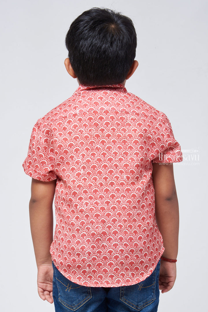 The Nesavu Boys Linen Shirt Urban Unfold Boys Contemporary Shirt for Trendy kids Nesavu Boys Ethnic Dresses Online | Latest Linen Shirt Collection | The Nesavu