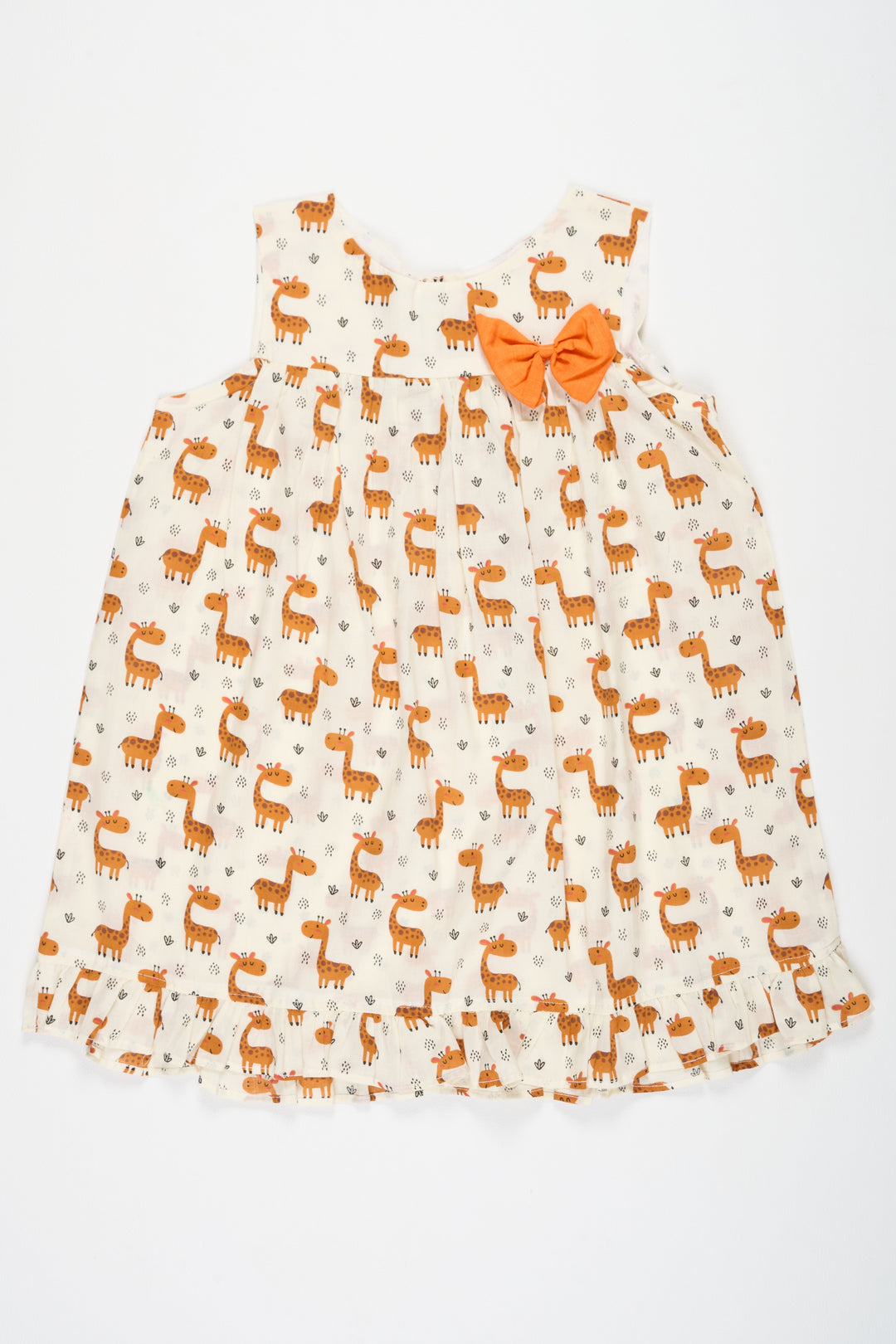 The Nesavu Baby Cotton Frocks Vibrant New Fashion Party Frock for Baby Girls with Car Print Stylish and Comfortable Nesavu Nesavu New Fashion Party Frock Colorful Car Print Perfect Baby Girls Festive Outfits