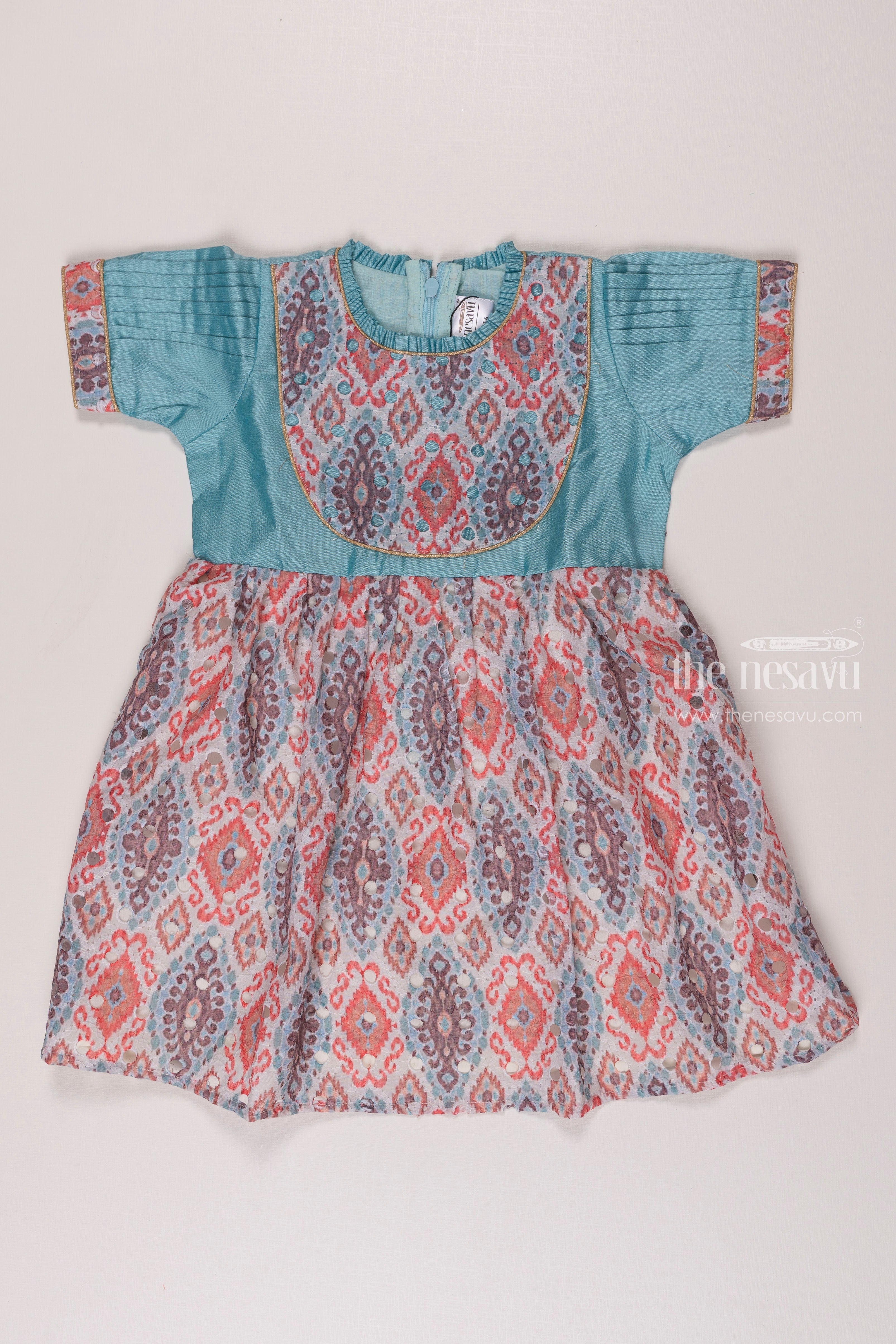 New Born Baby Frock Jhabla Made of Soft Cotton By The Nesavu