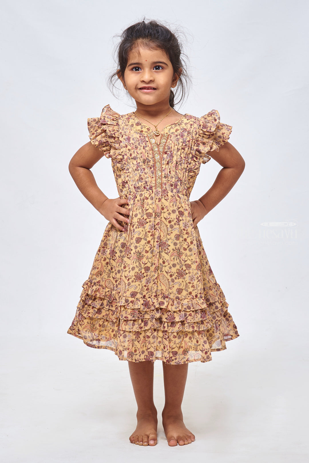 Fashion Simple Frock Designs For Little Girl Party Wear Simple
