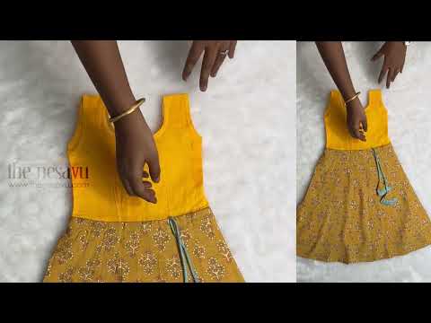 INVERTED PLEATS GOWN || Cutting and Stitching - YouTube