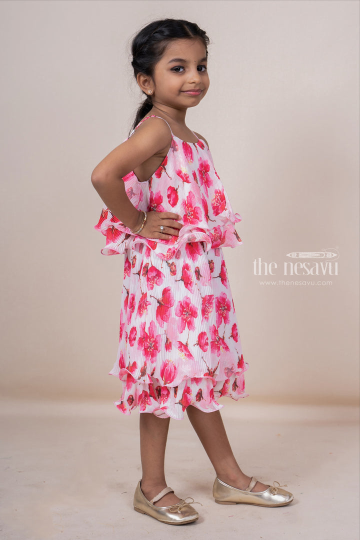 The Nesavu Baby Frock / Jhabla Baby Girls Festive Wear Ideas | Sleeveless Gowns For Baby Girls | The Nesavu psr silks Nesavu