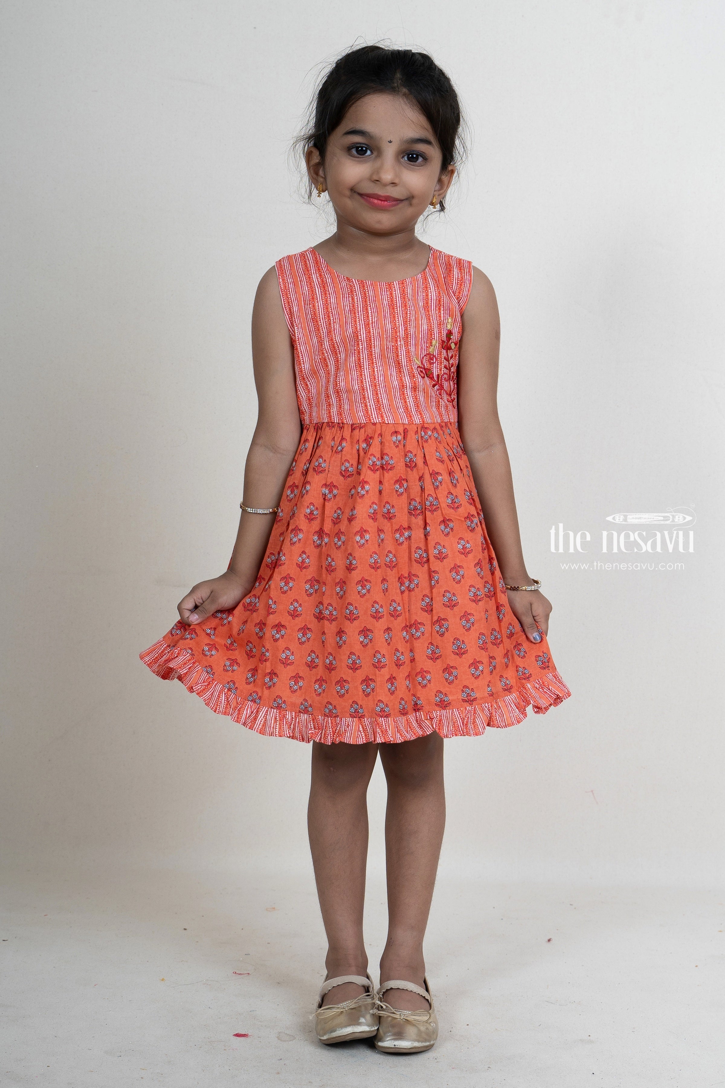 Buy Red Milano Satin Embellishment Pearls Isabella Tiered Gown For Girls by  Darleen Kids Couture Online at Aza Fashions.