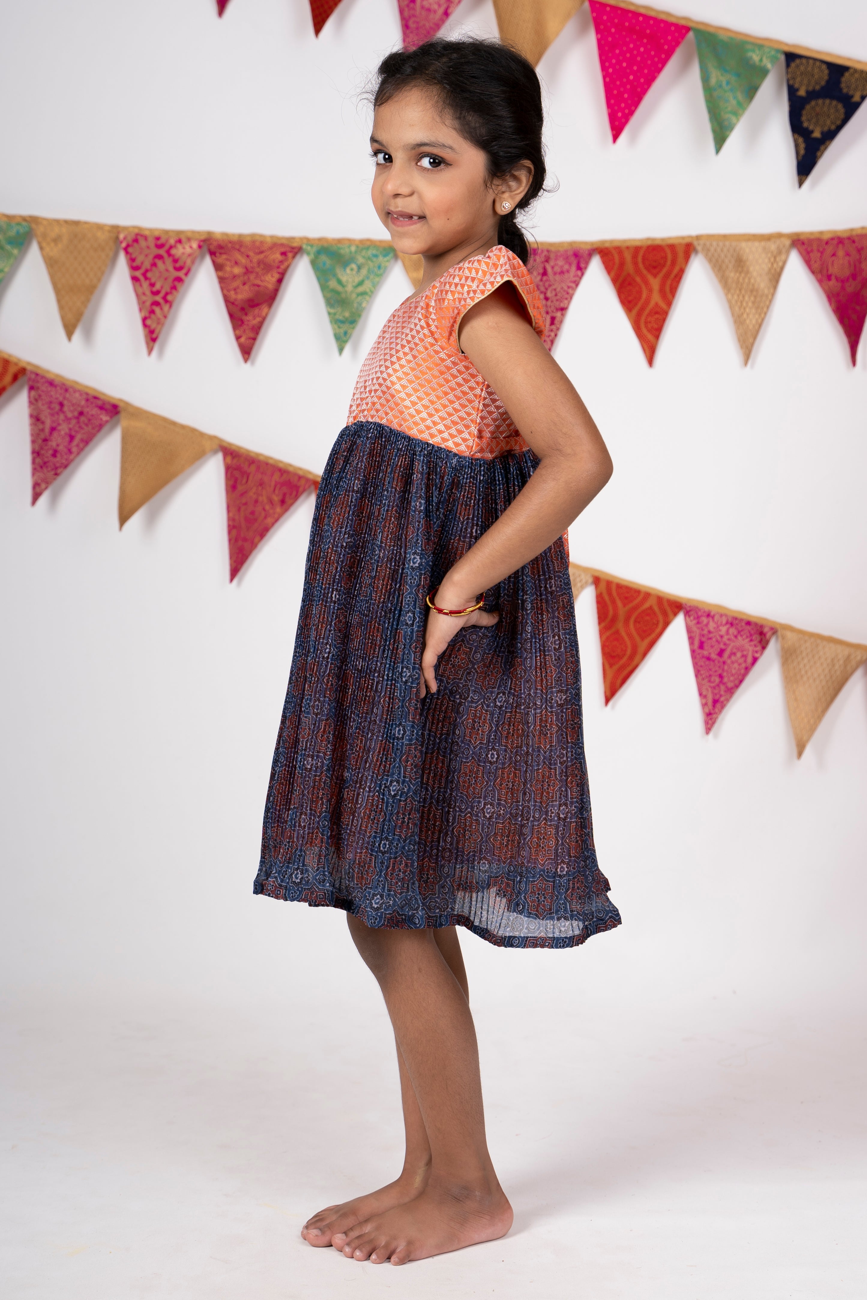 Buy Cotton Base Designer Indian Gown Online