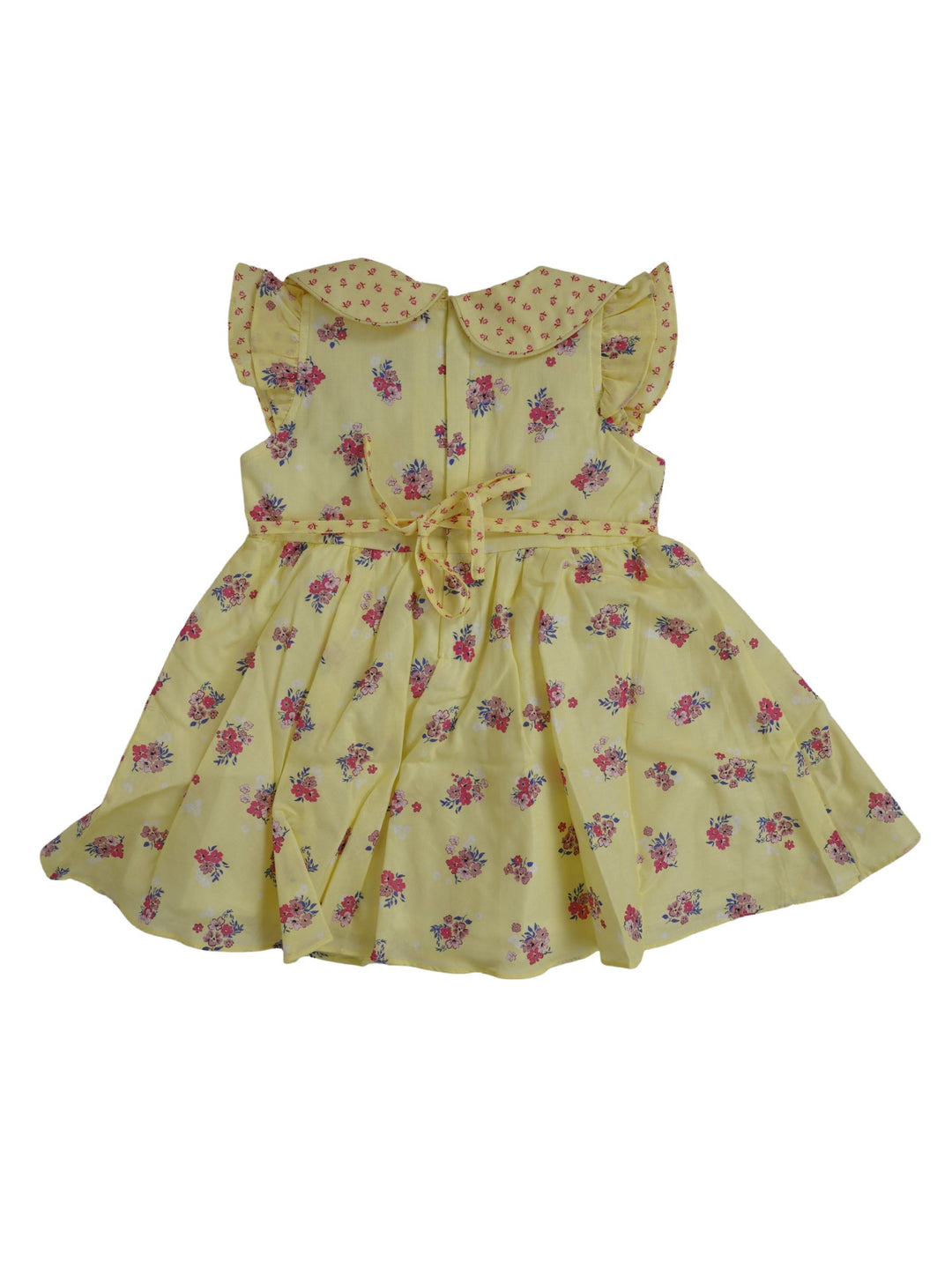 The Nesavu Baby Frock / Jhabla Pocket Dress For Your Lil Girls With Peter Pan Collar psr silks Nesavu