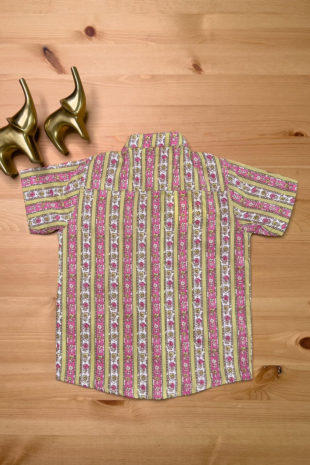 The Nesavu Boys Shirts Pretty Tiny - Cute Printed Soft Cotton Shirt For New Born Baby Boys psr silks Nesavu