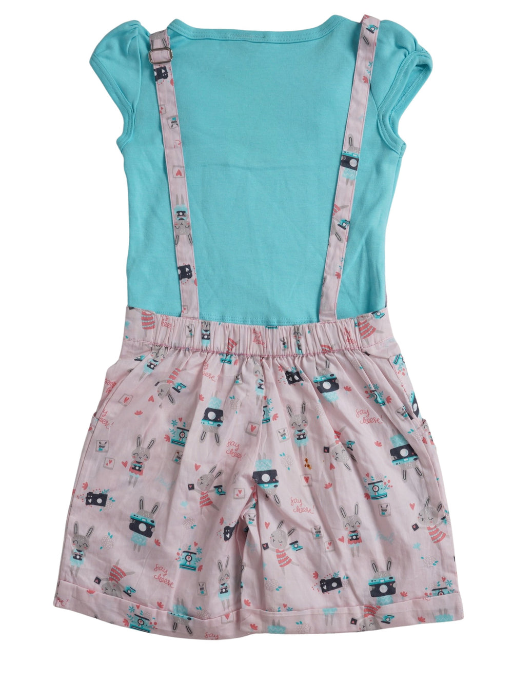 The Nesavu Baby Frock / Jhabla Say Cheese- Soft Cotton Jumpsuit Dresses For Newborn Girls psr silks Nesavu