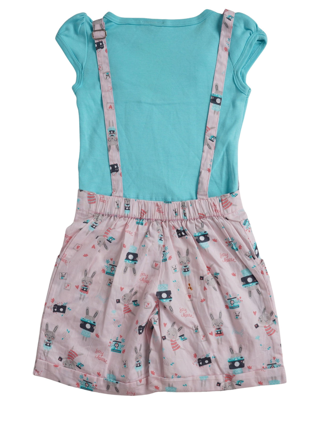 The Nesavu Baby Frock / Jhabla Say Cheese- Soft Cotton Jumpsuit Dresses For Newborn Girls psr silks Nesavu