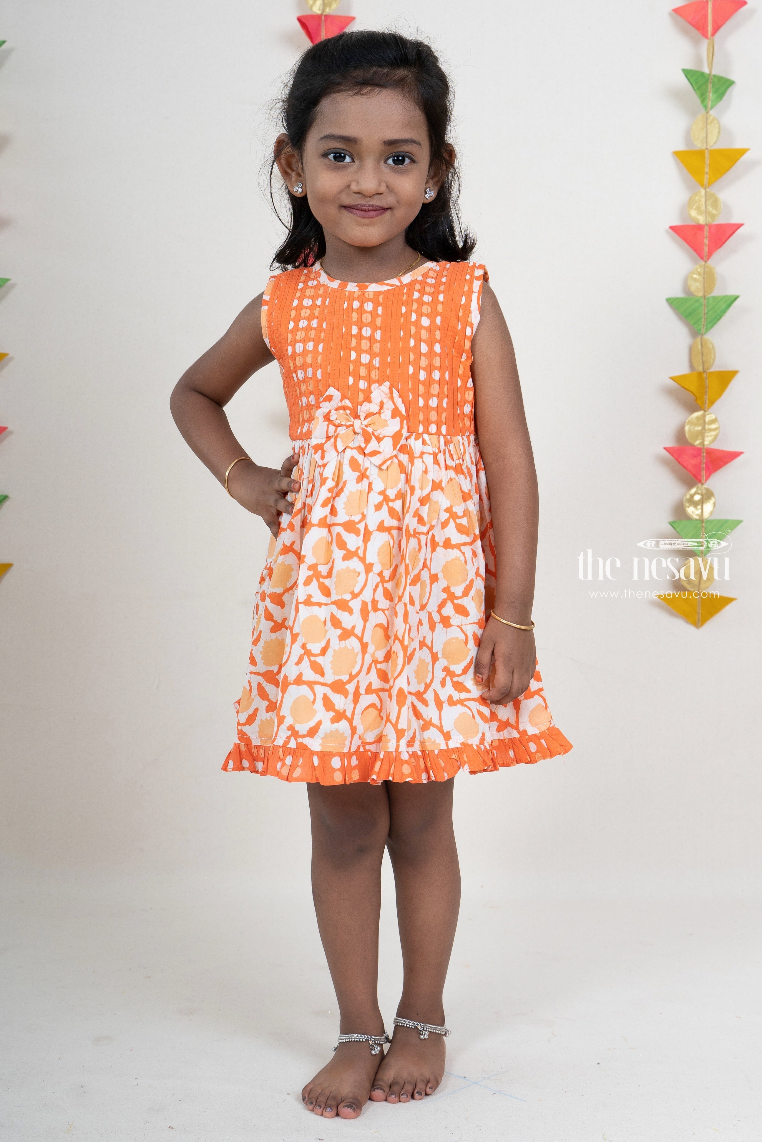 Buy Noyyal Girls Maxi Cotton Jecard Gown Dress For Kids, 3 Years-4 Years  Online at Best Prices in India - JioMart.