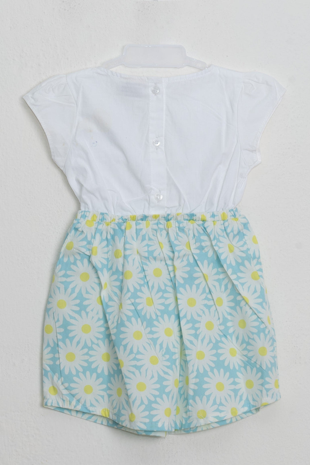 The Nesavu Baby Frock / Jhabla Vibrant Floral Printed Daily Wear Summer Cotton Frock For Girls psr silks Nesavu