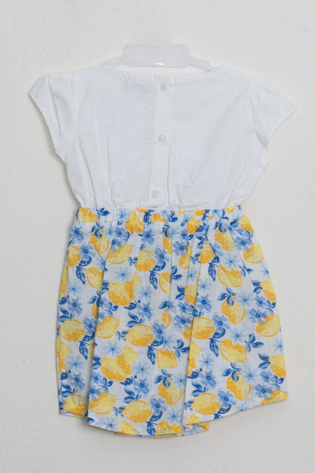 The Nesavu Baby Frock / Jhabla Vibrant Floral Printed Summer Cotton Frock For Baby Girls psr silks Nesavu